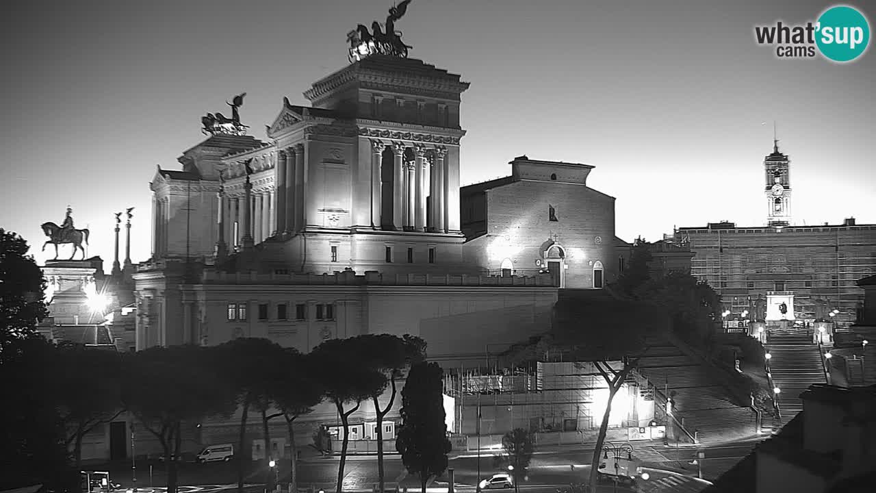 Rim Spletna kamera – Vittoriano – Oltar domovine