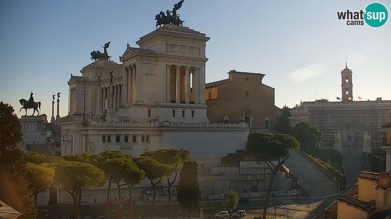 Roma Camera en vivo – Vittoriano webcam – Altare della Patria