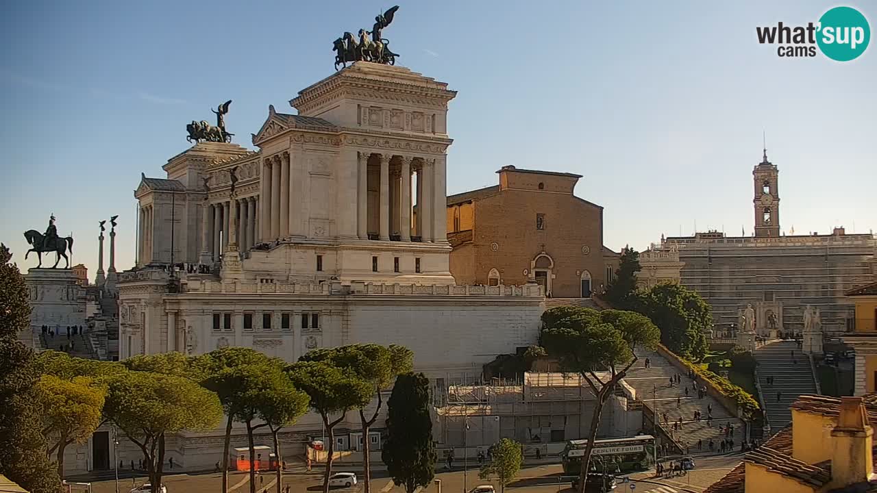 Rom Webcam – Vittoriano – Altar des Vaterlands