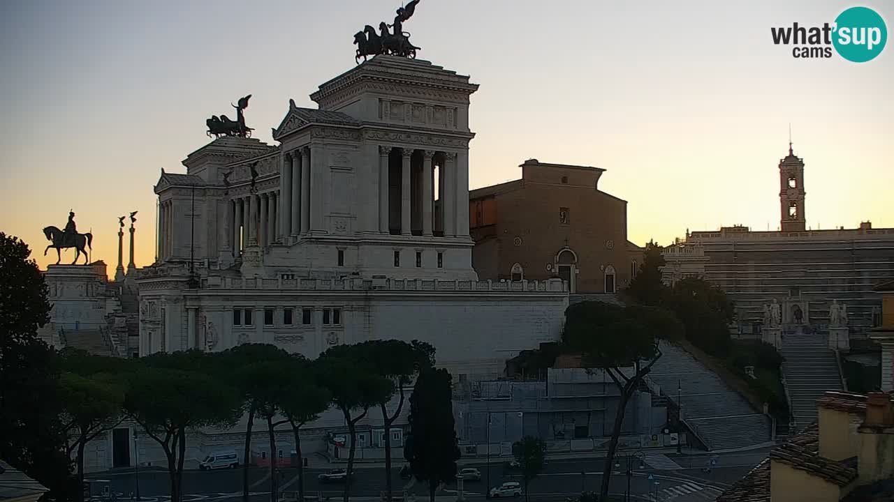 Roma Camera en vivo – Vittoriano webcam – Altare della Patria