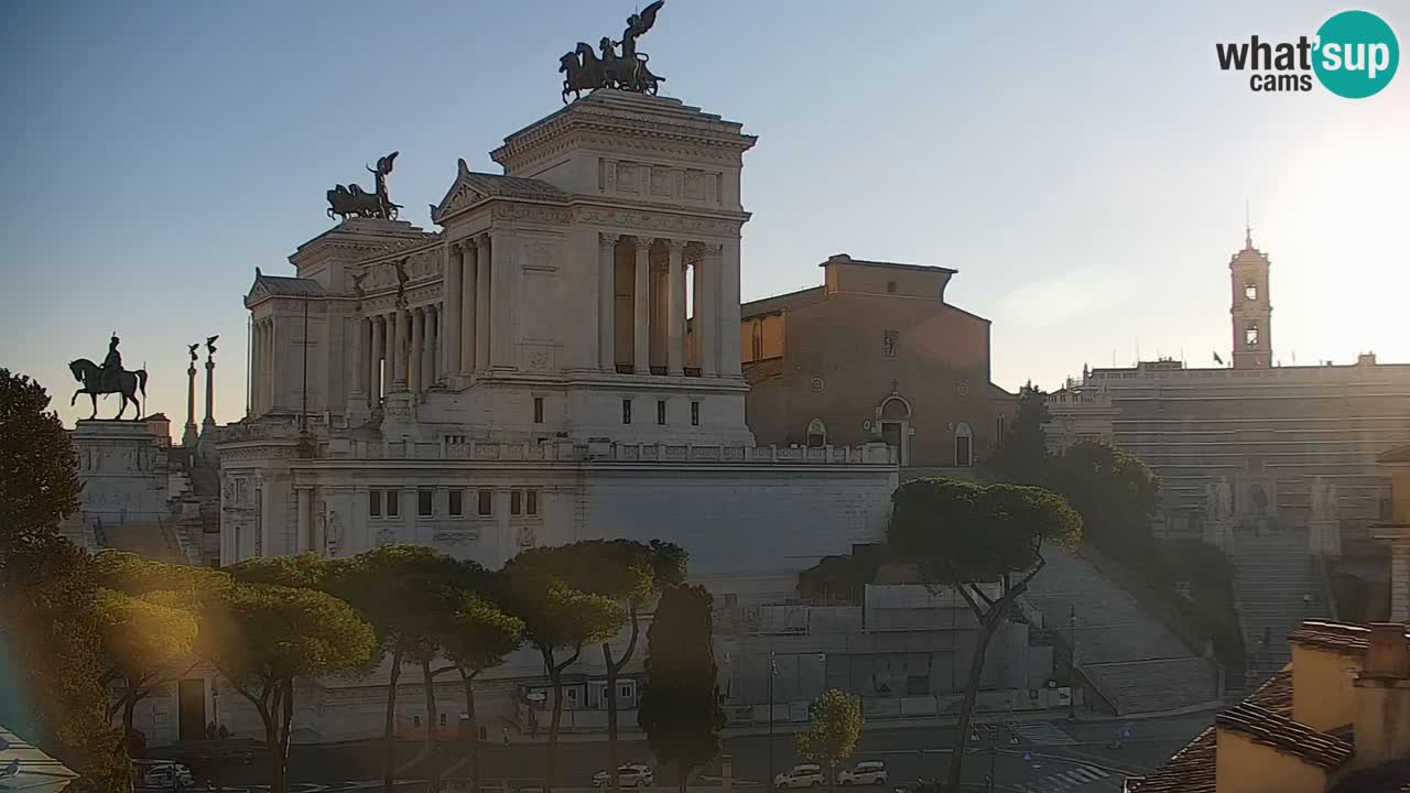 Roma Livecam – Vittoriano webcam – Altare della Patria