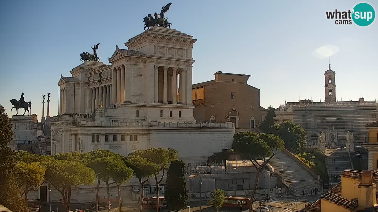 Rom Webcam – Vittoriano – Altar des Vaterlands