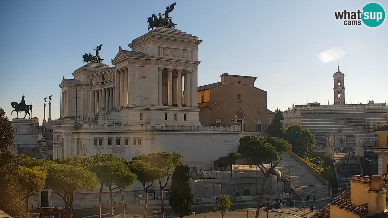 Roma Livecam – Vittoriano webcam – Altare della Patria
