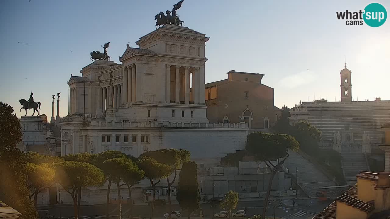 Rome Livecam – Vittoriano webcam – Altare della Patria
