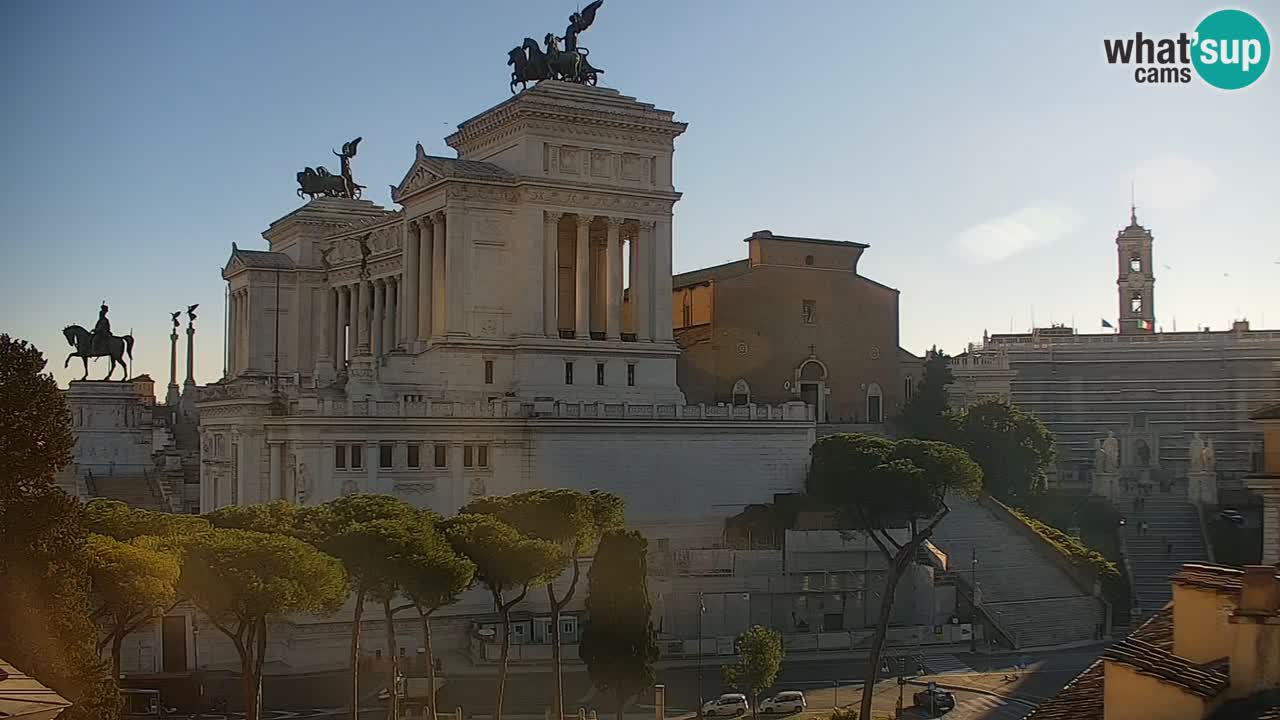 Rome Livecam – Vittoriano webcam – Altare della Patria
