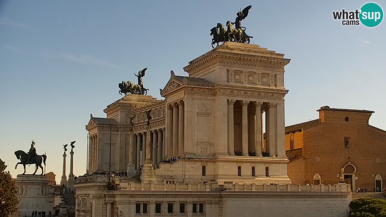 Roma Livecam – Vittoriano webcam – Altare della Patria