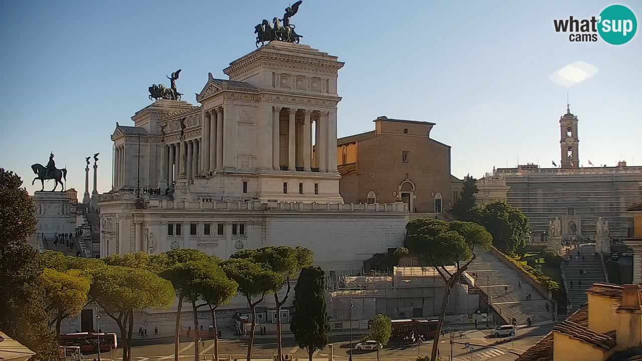 Rom Webcam – Vittoriano – Altar des Vaterlands