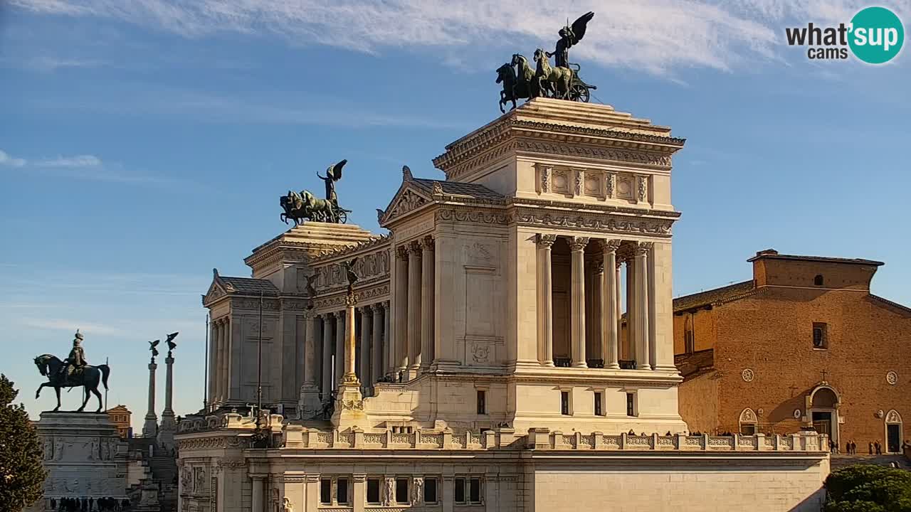 Rim Web kamera – Vittoriano – Altare della patria
