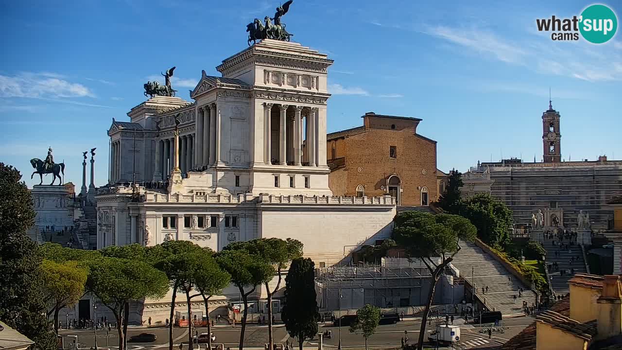 Roma Livecam – Vittoriano webcam – Altare della Patria
