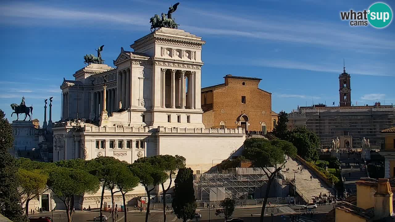 Rom Webcam – Vittoriano – Altar des Vaterlands