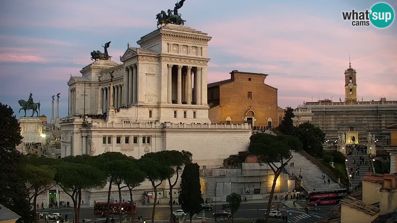Rome Livecam – Vittoriano webcam – Altare della Patria