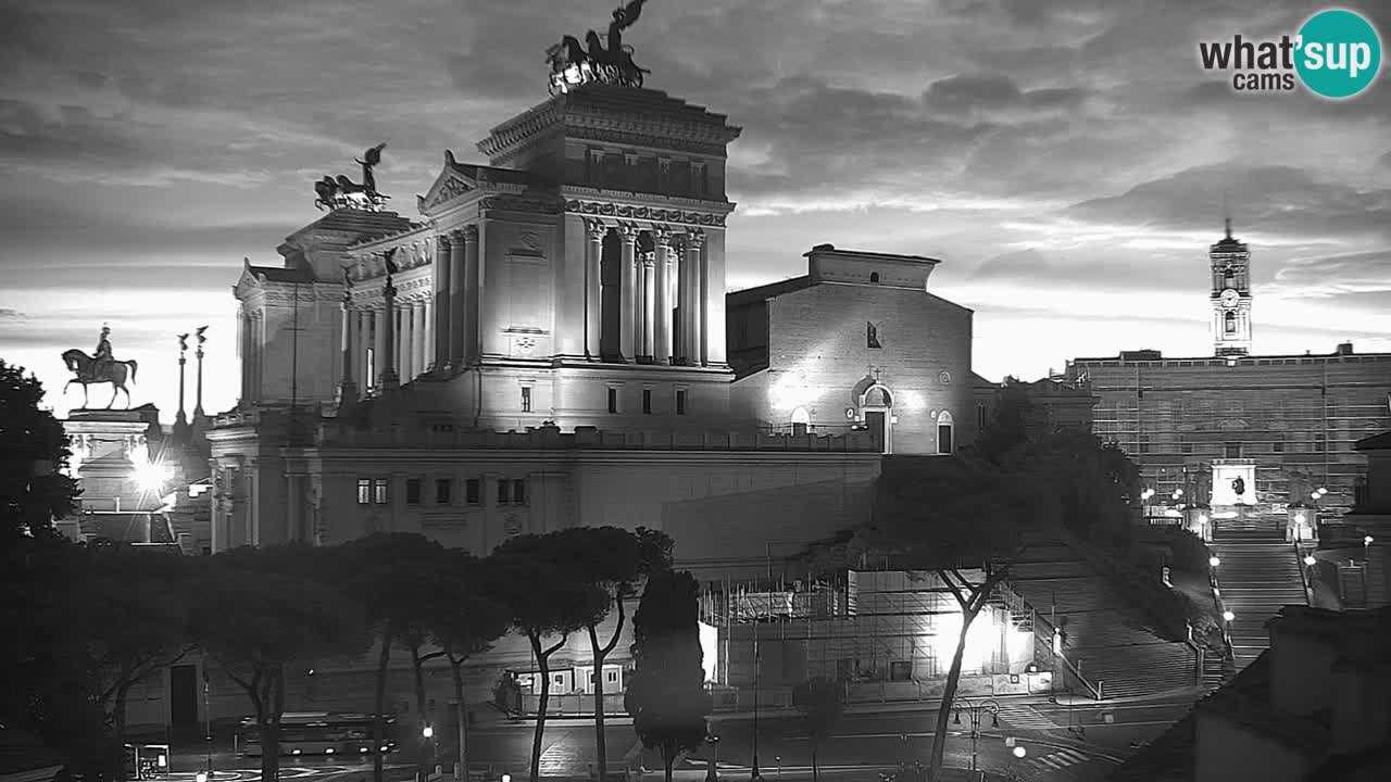 Rim Spletna kamera – Vittoriano – Oltar domovine