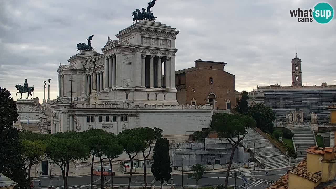 Roma Camera en vivo – Vittoriano webcam – Altare della Patria