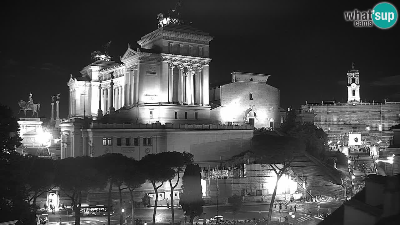 Rim Spletna kamera – Vittoriano – Oltar domovine