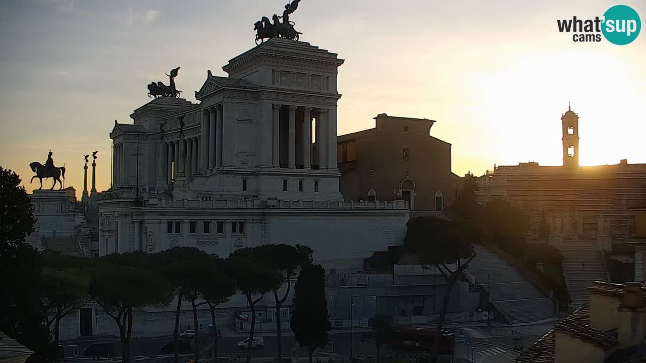 Roma Camera en vivo – Vittoriano webcam – Altare della Patria