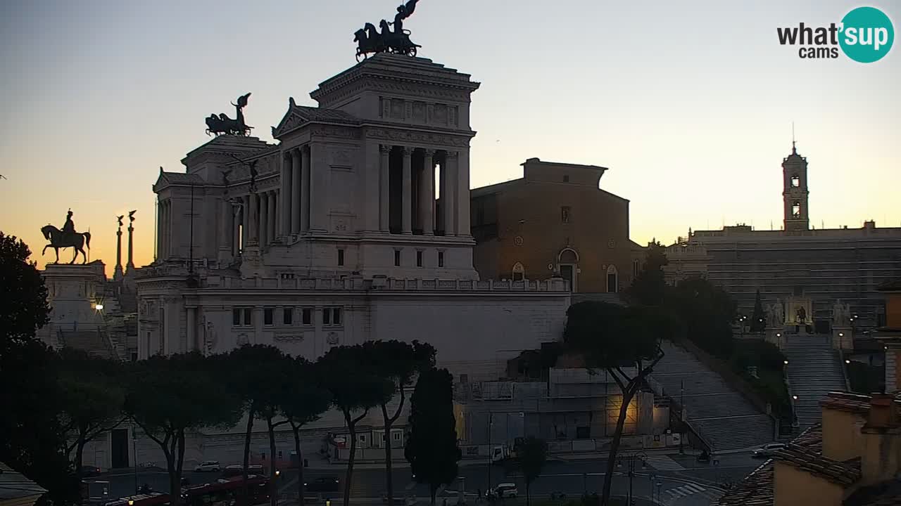 Rome Livecam – Vittoriano webcam – Autel de La Patrie