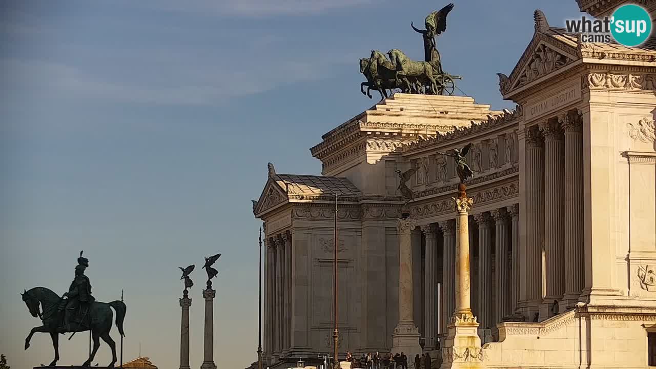 Roma Livecam – Vittoriano webcam – Altare della Patria