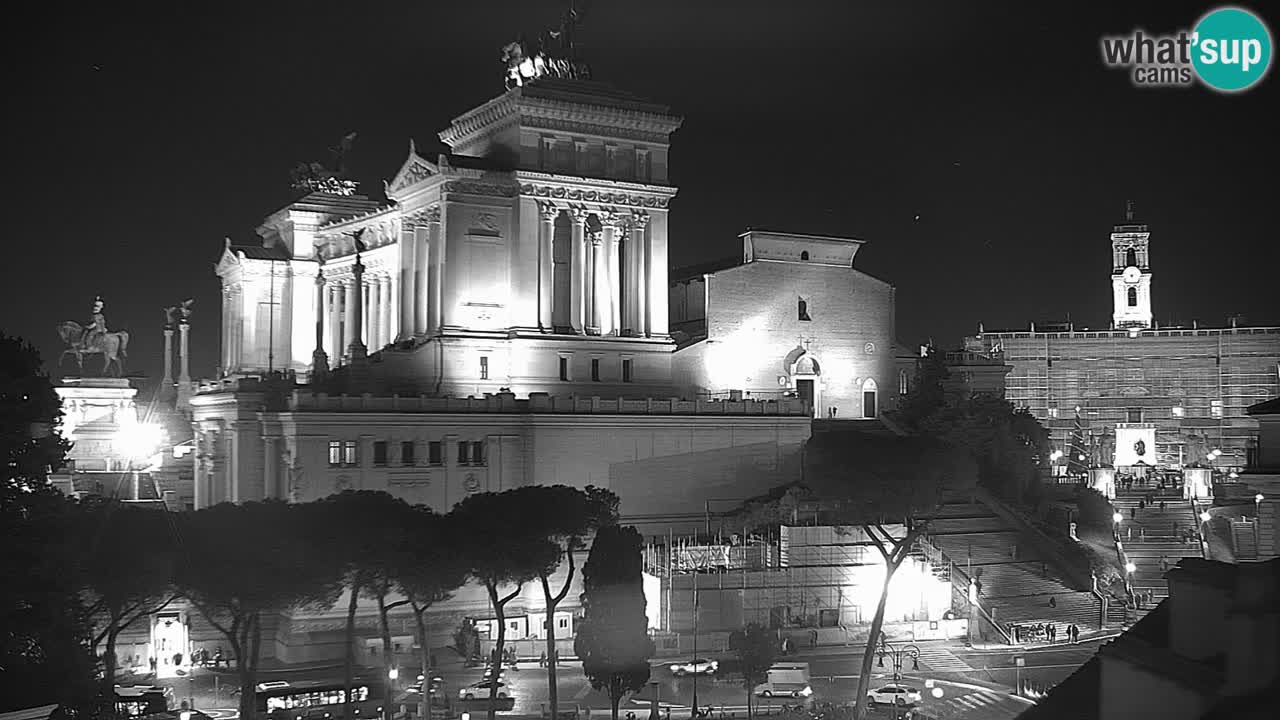 Rim Spletna kamera – Vittoriano – Oltar domovine