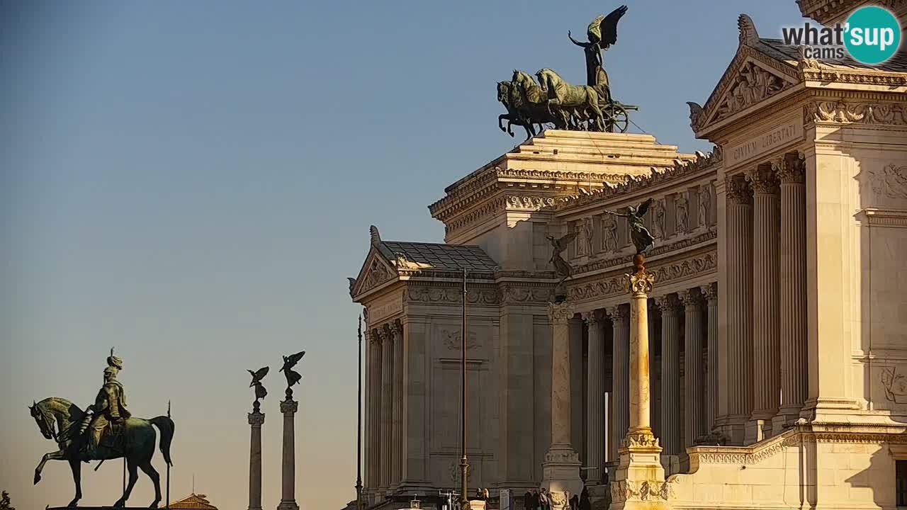 Roma Livecam – Vittoriano webcam – Altare della Patria