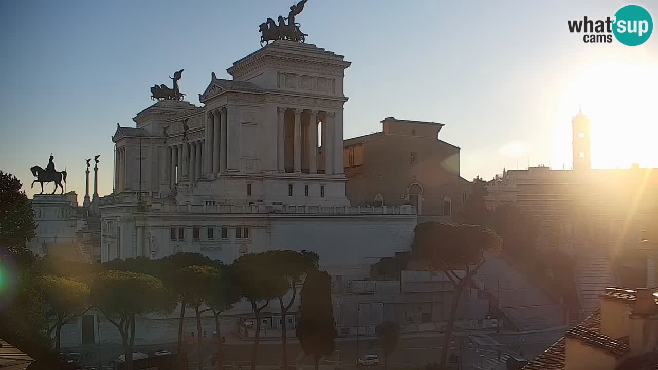 Rome Livecam – Vittoriano webcam – Altare della Patria