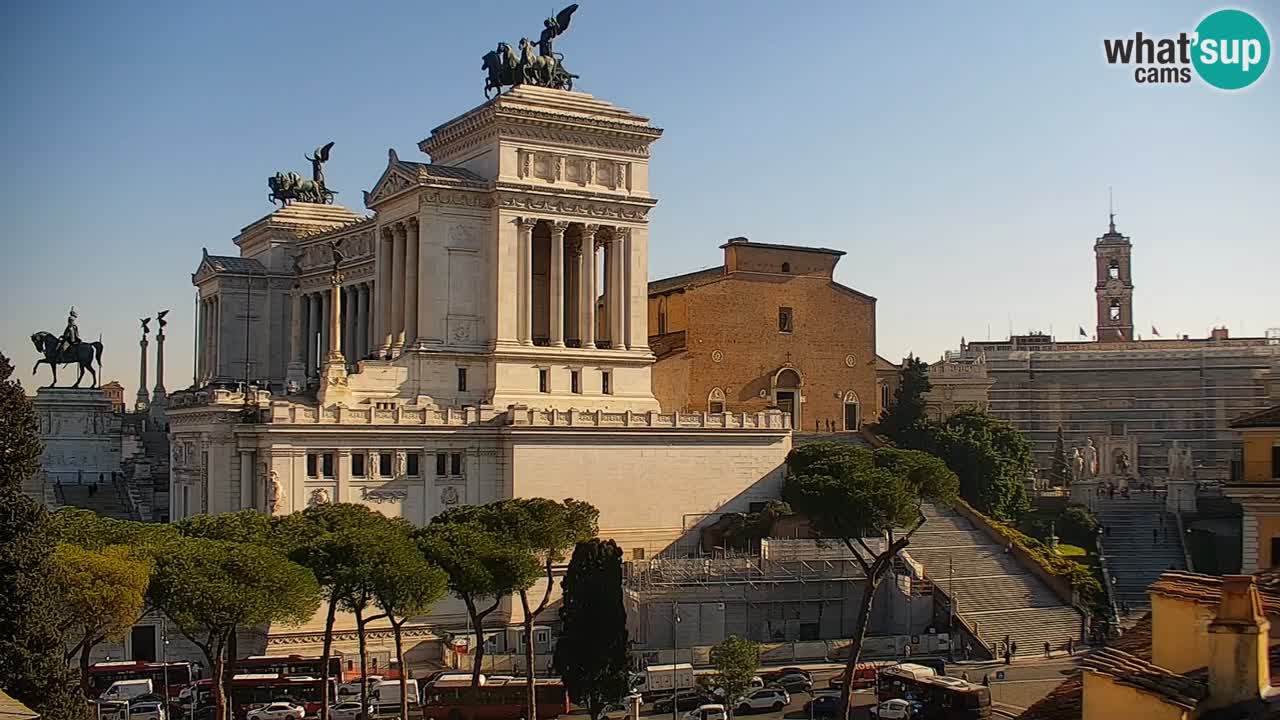 Rim Spletna kamera – Vittoriano – Oltar domovine