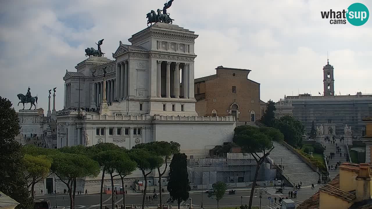 Rom Webcam – Vittoriano – Altar des Vaterlands