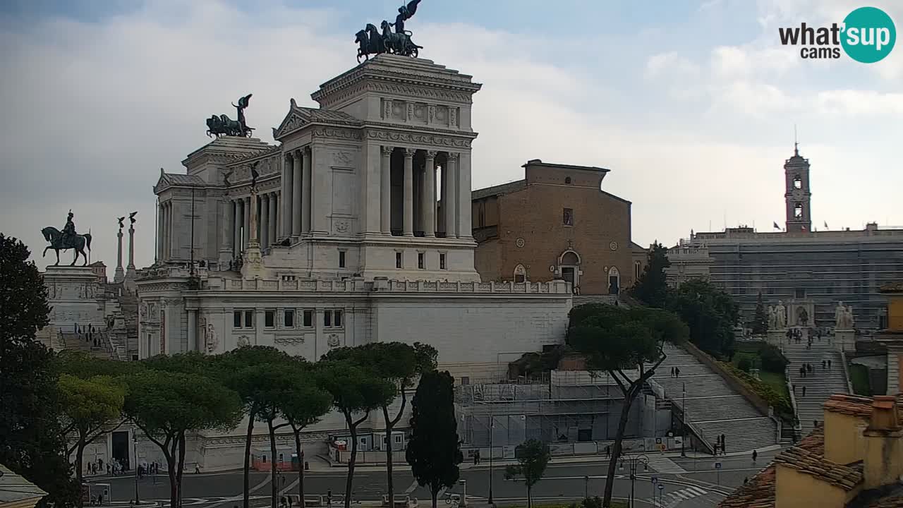 Roma Livecam – Vittoriano webcam – Altare della Patria