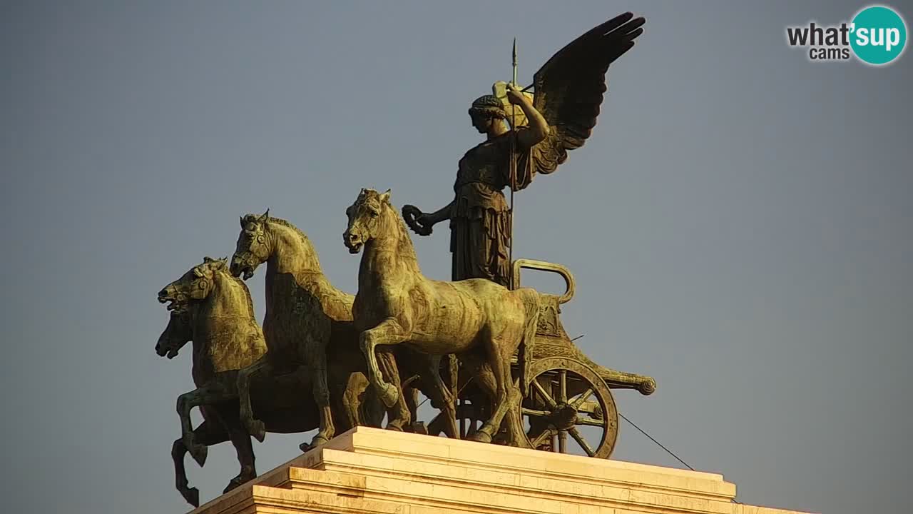 Roma Livecam – Vittoriano webcam – Altare della Patria
