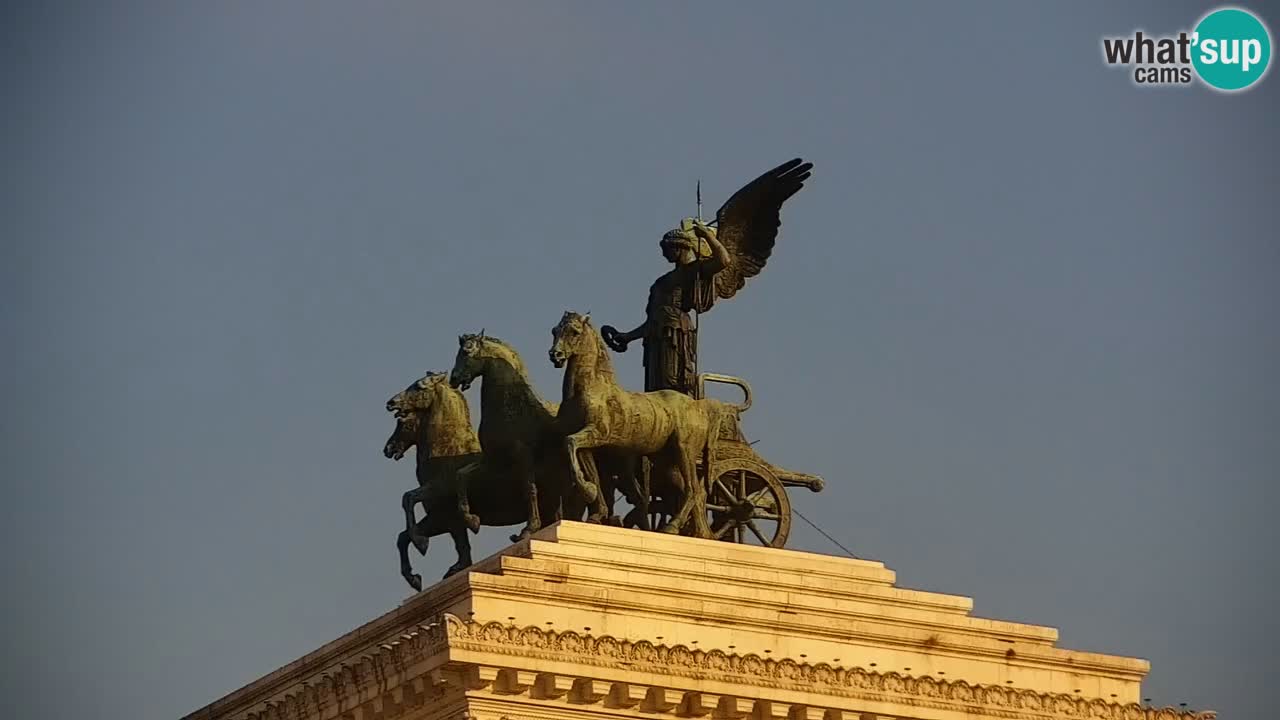 Rome Livecam – Vittoriano webcam – Autel de La Patrie