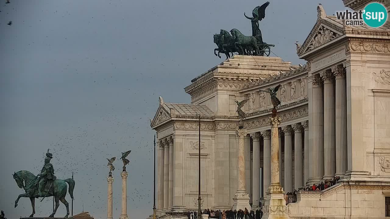 Rome Livecam – Vittoriano webcam – Autel de La Patrie