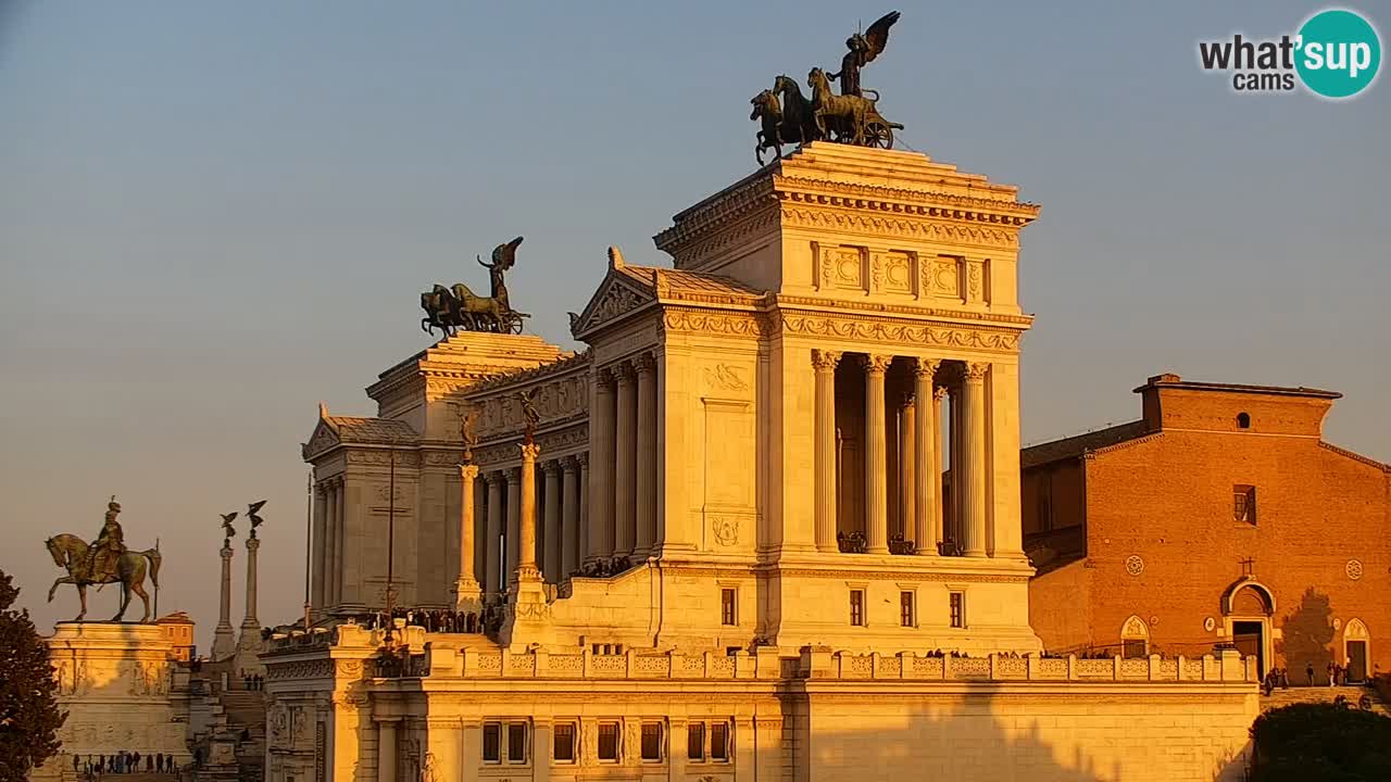 Roma Livecam – Vittoriano webcam – Altare della Patria