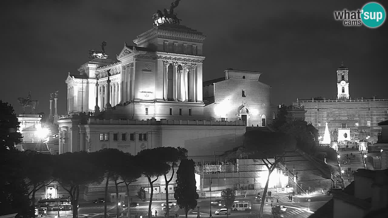 Rim Spletna kamera – Vittoriano – Oltar domovine