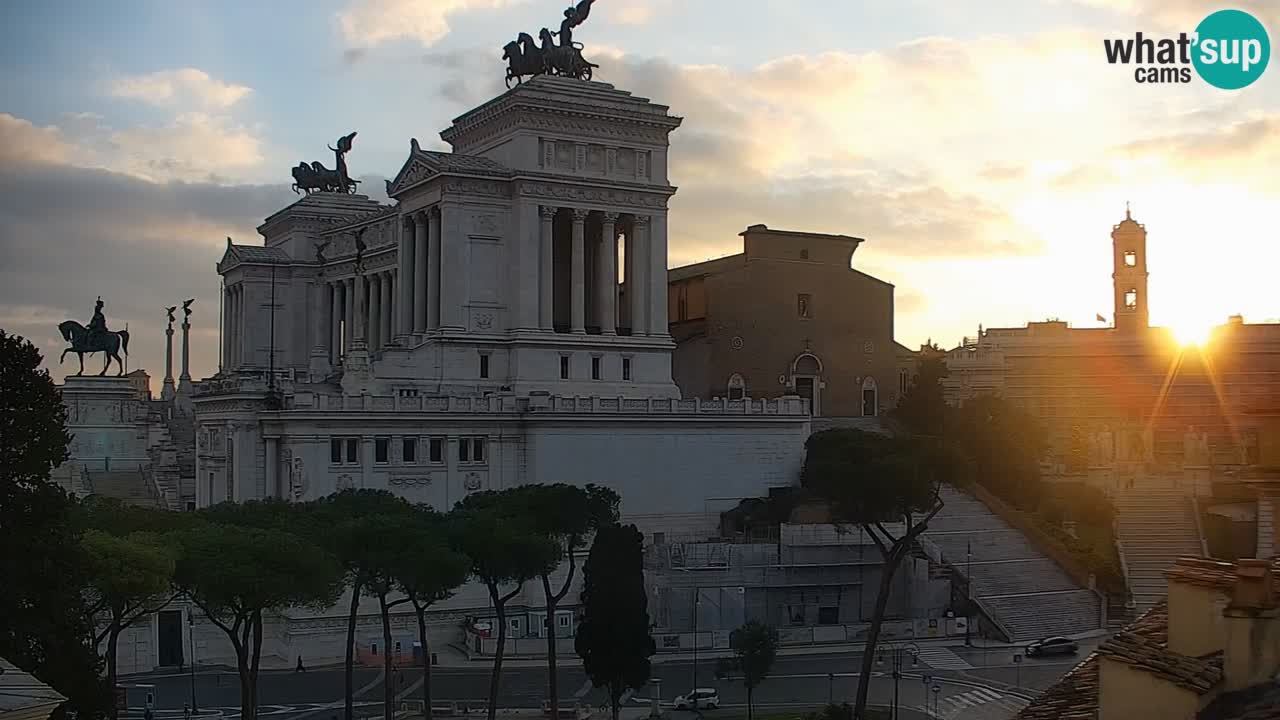 Rome Livecam – Vittoriano webcam – Autel de La Patrie