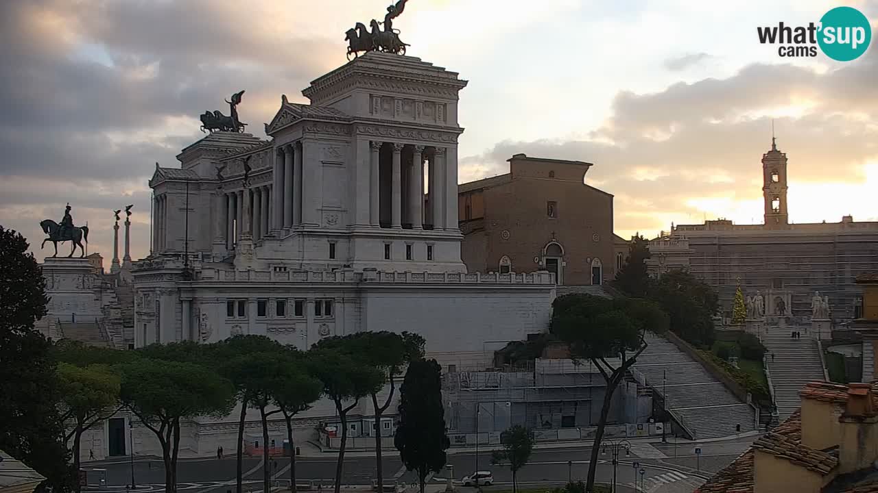 Rome Livecam – Vittoriano webcam – Autel de La Patrie