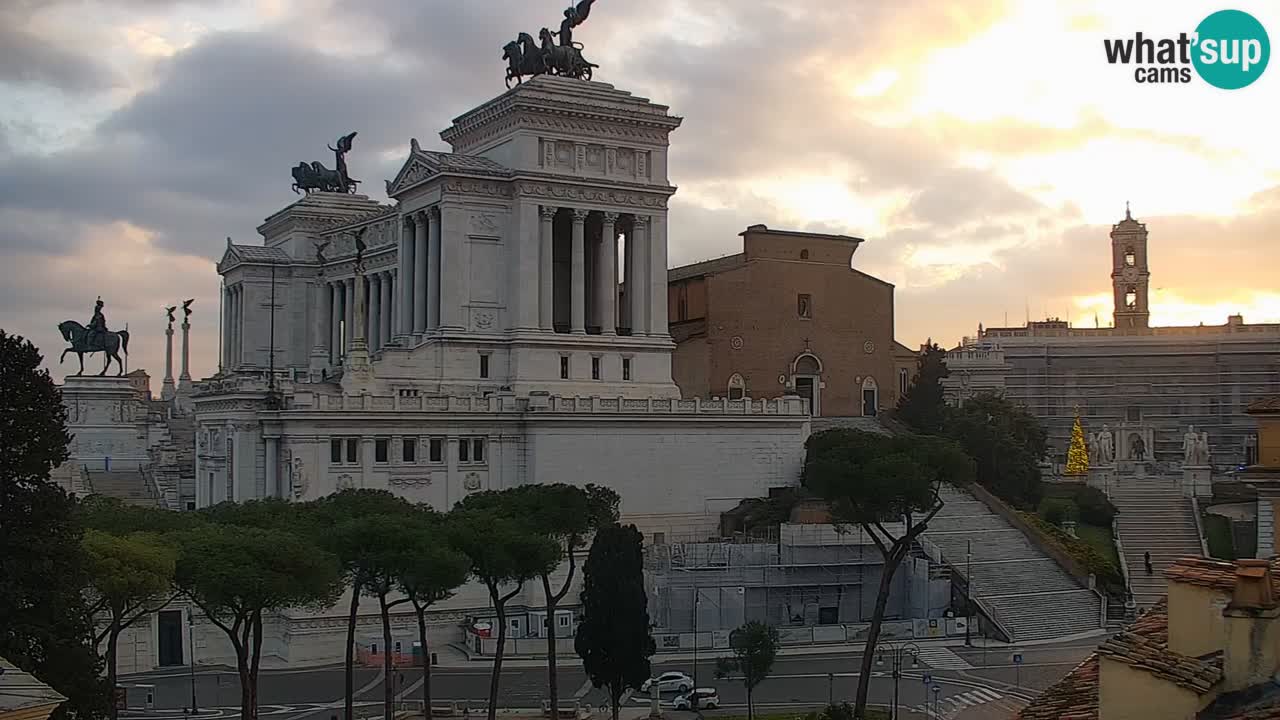Rome Livecam – Vittoriano webcam – Autel de La Patrie