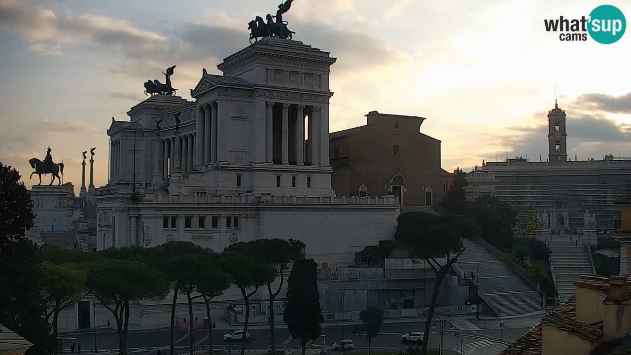Roma Camera en vivo – Vittoriano webcam – Altare della Patria