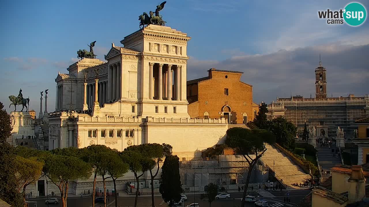 Roma Livecam – Vittoriano webcam – Altare della Patria