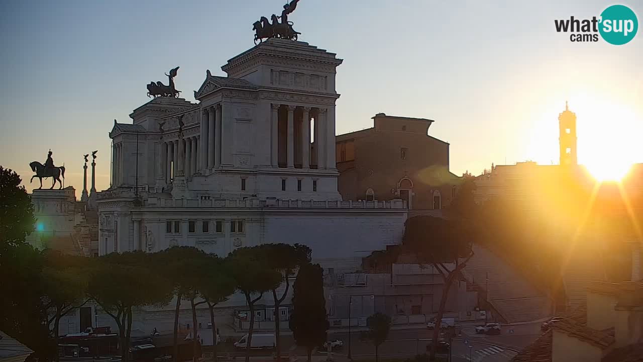 Rome Livecam – Vittoriano webcam – Altare della Patria