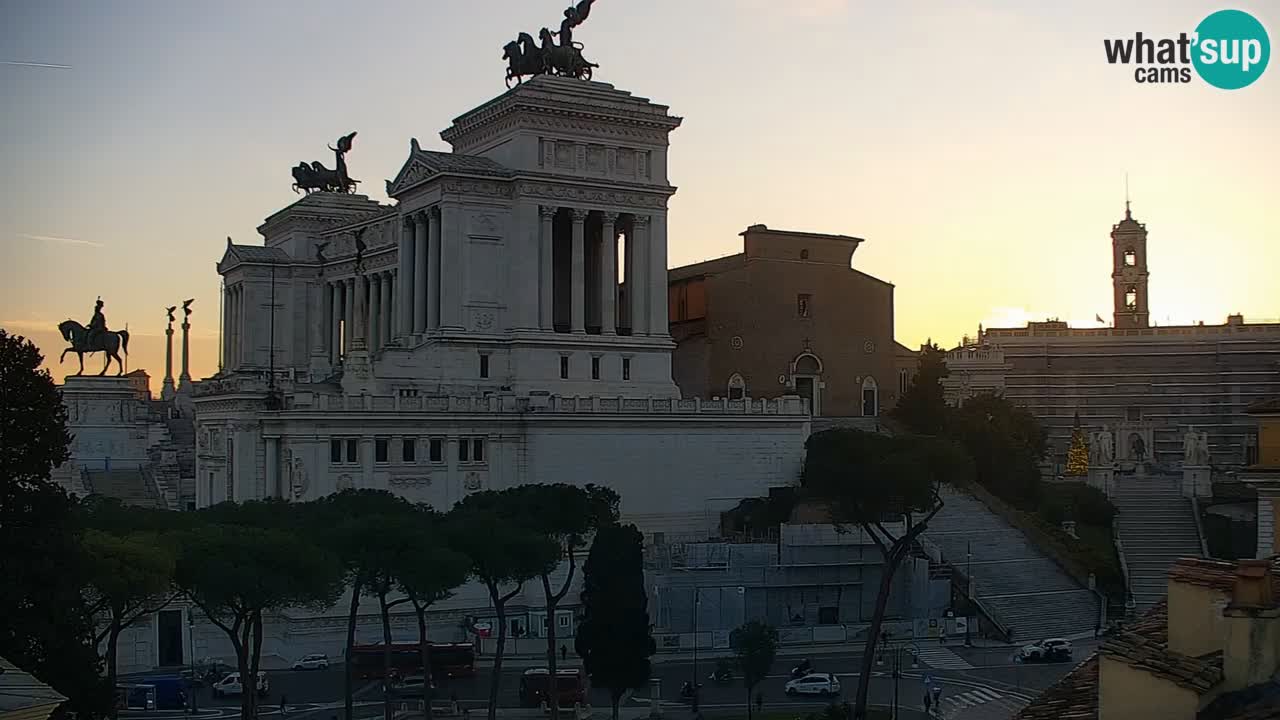 Rome Livecam – Vittoriano webcam – Altare della Patria