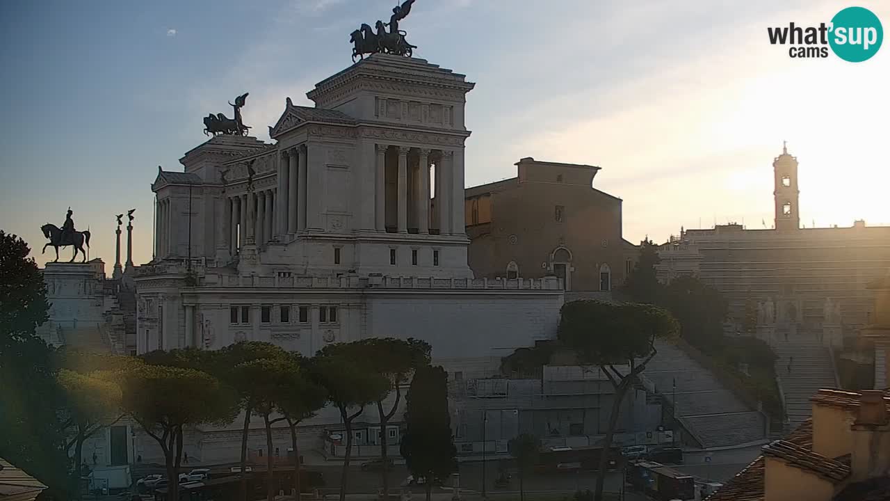 Rome Livecam – Vittoriano webcam – Altare della Patria
