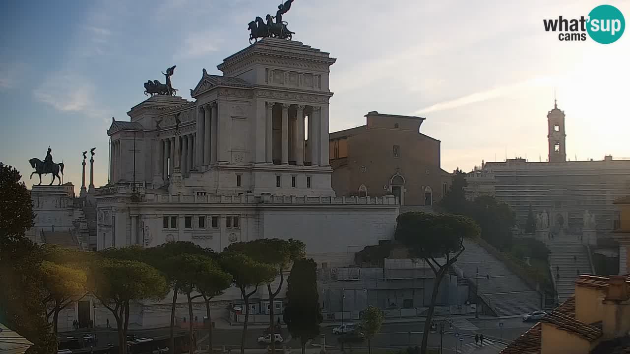 Rim Spletna kamera – Vittoriano – Oltar domovine