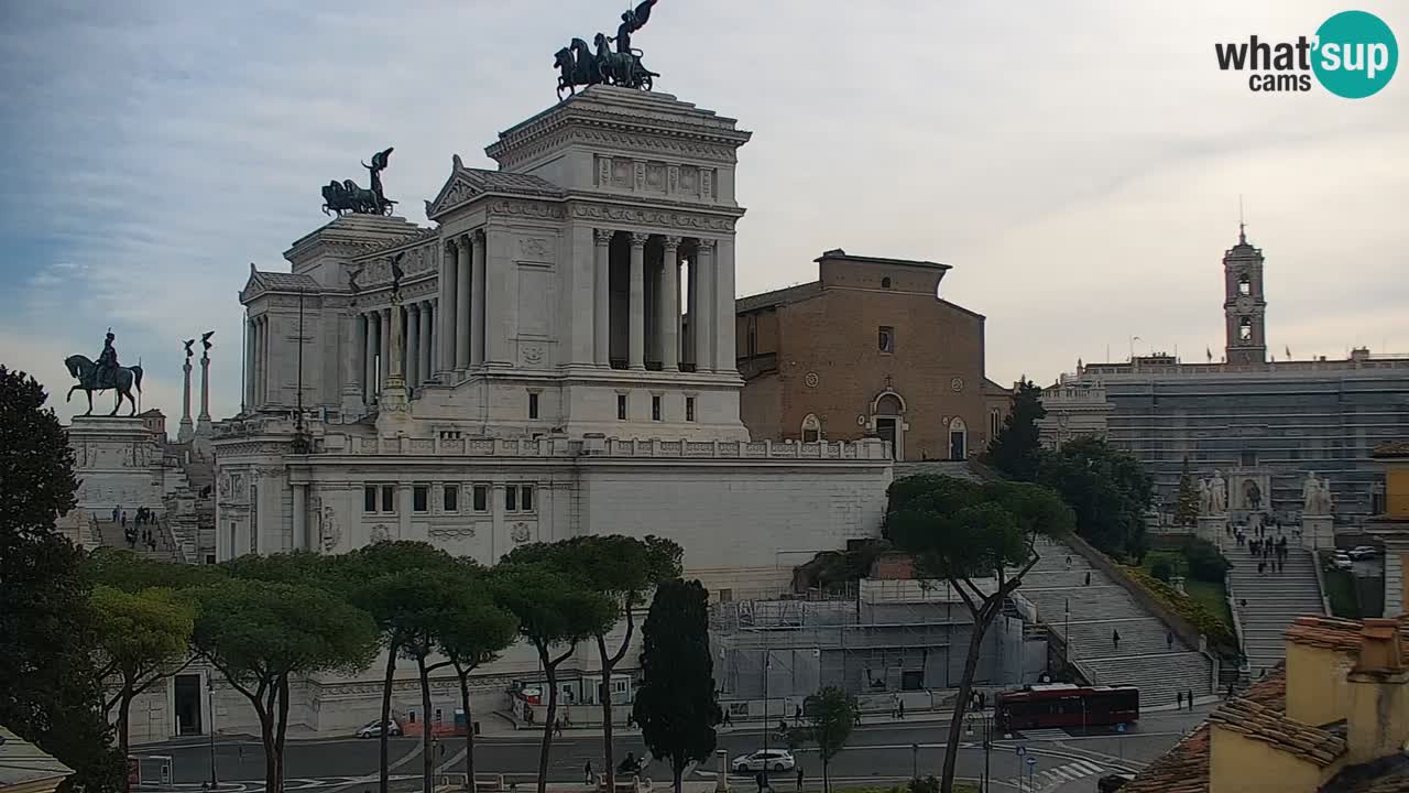 Roma Livecam – Vittoriano webcam – Altare della Patria