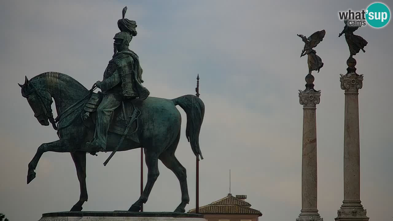 Rome Livecam – Vittoriano webcam – Autel de La Patrie