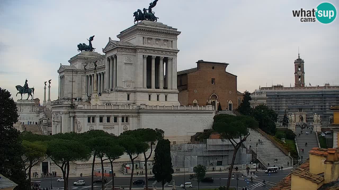 Roma Camera en vivo – Vittoriano webcam – Altare della Patria