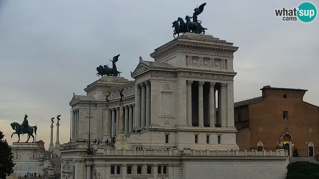 Roma Camera en vivo – Vittoriano webcam – Altare della Patria