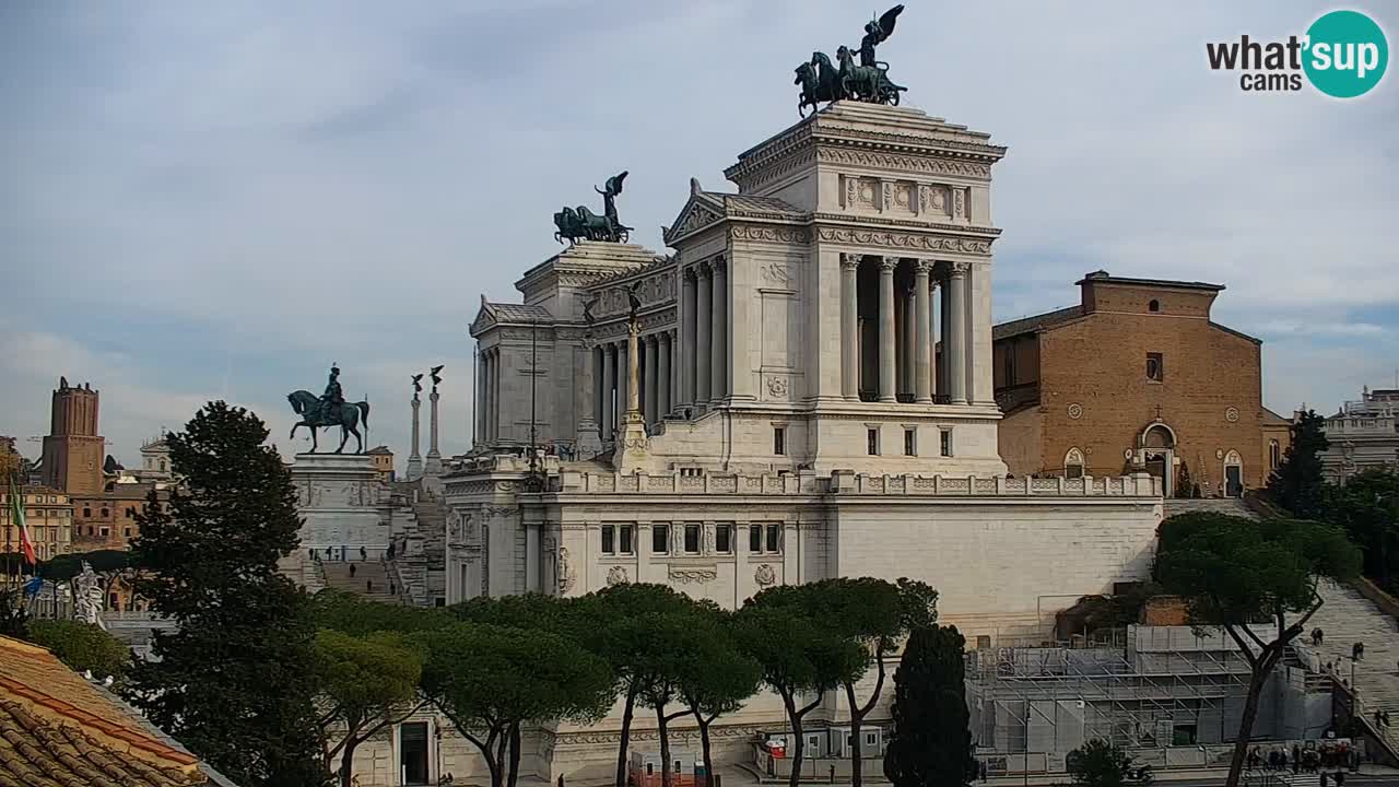Roma Camera en vivo – Vittoriano webcam – Altare della Patria