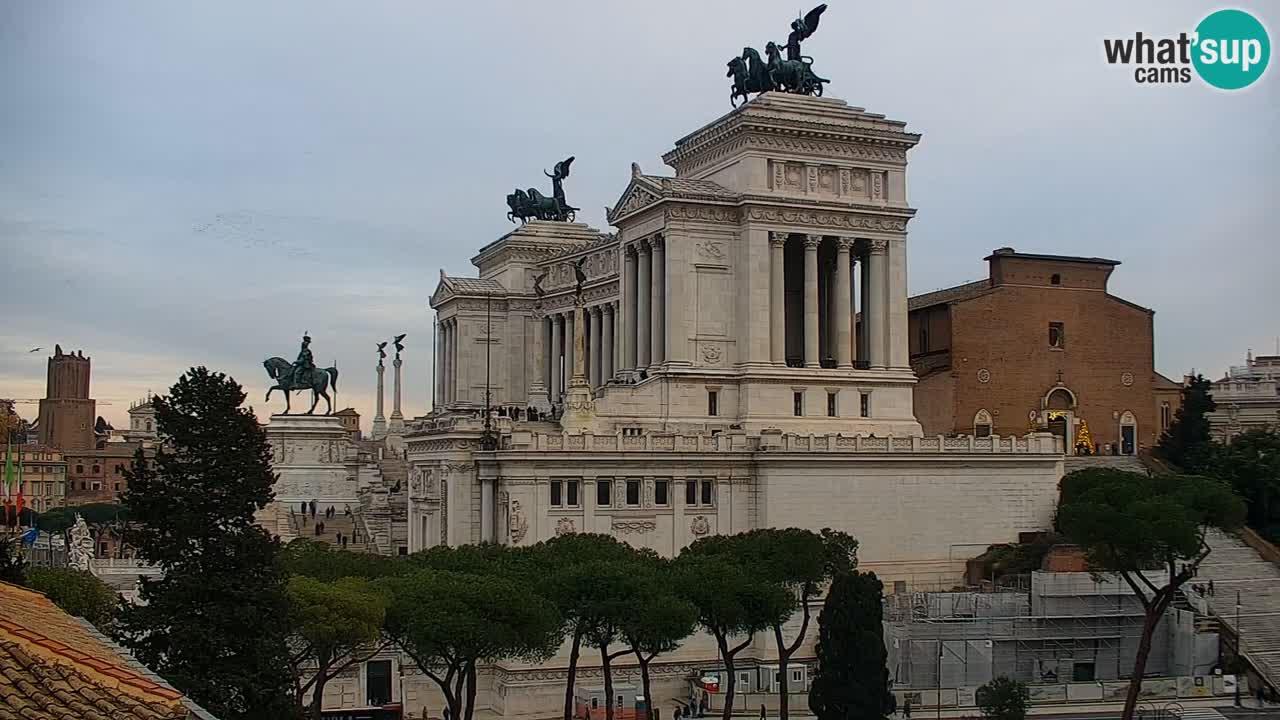 Rim Spletna kamera – Vittoriano – Oltar domovine