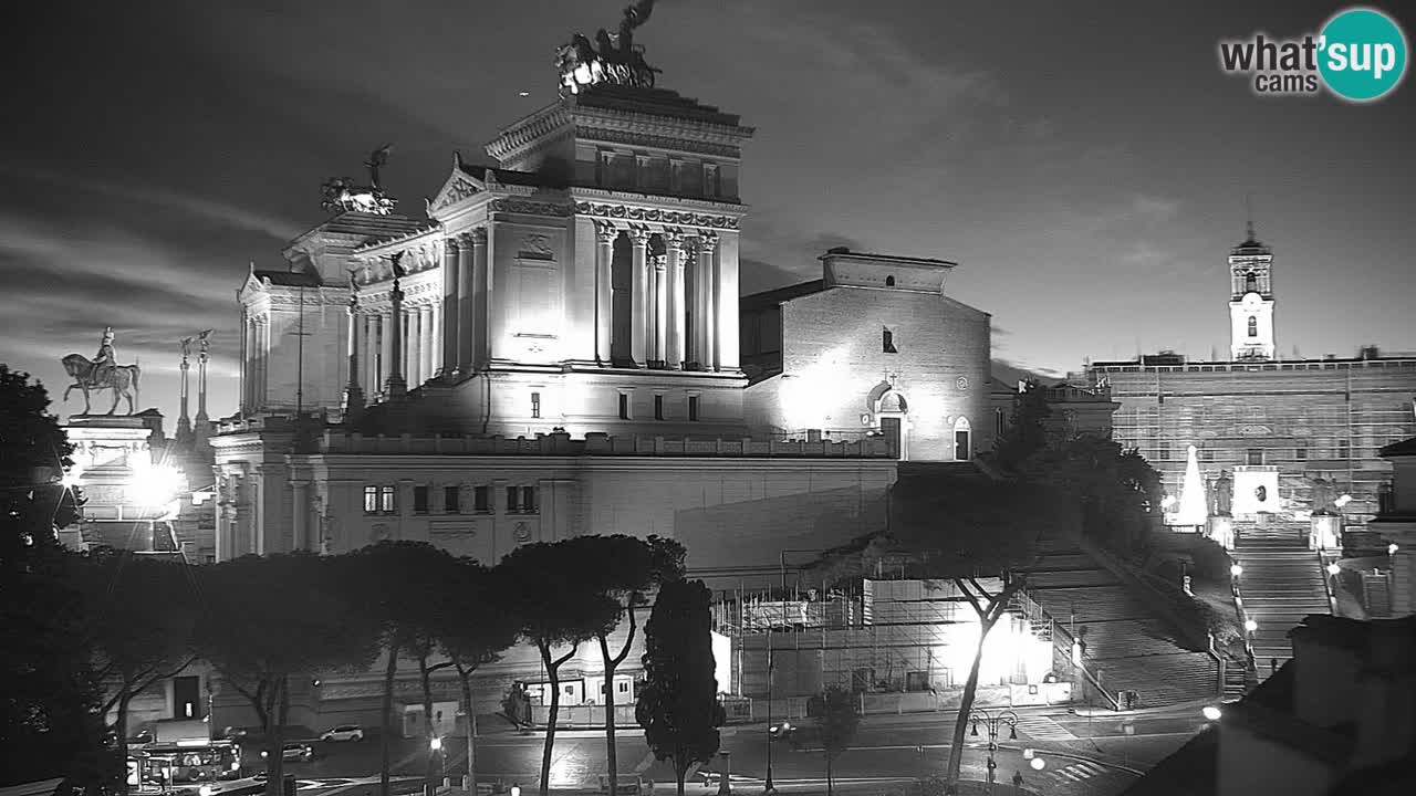 Rim Spletna kamera – Vittoriano – Oltar domovine