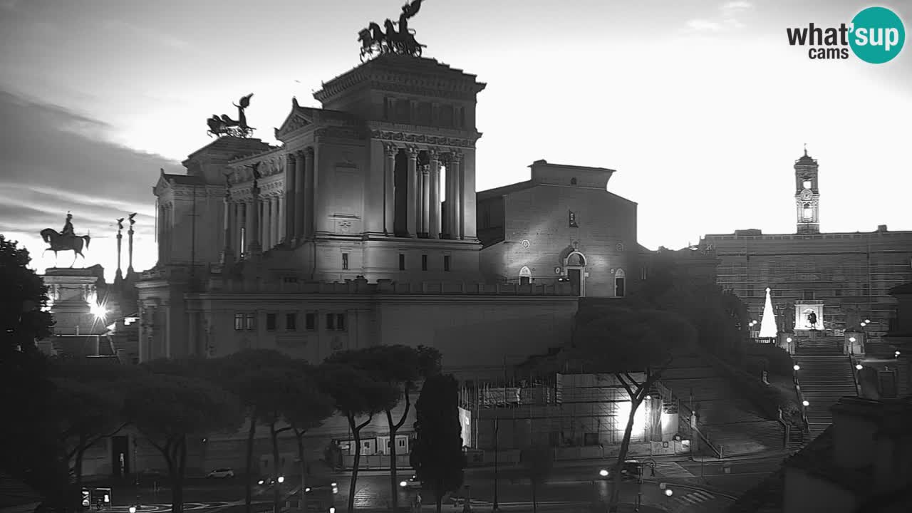 Rim Spletna kamera – Vittoriano – Oltar domovine