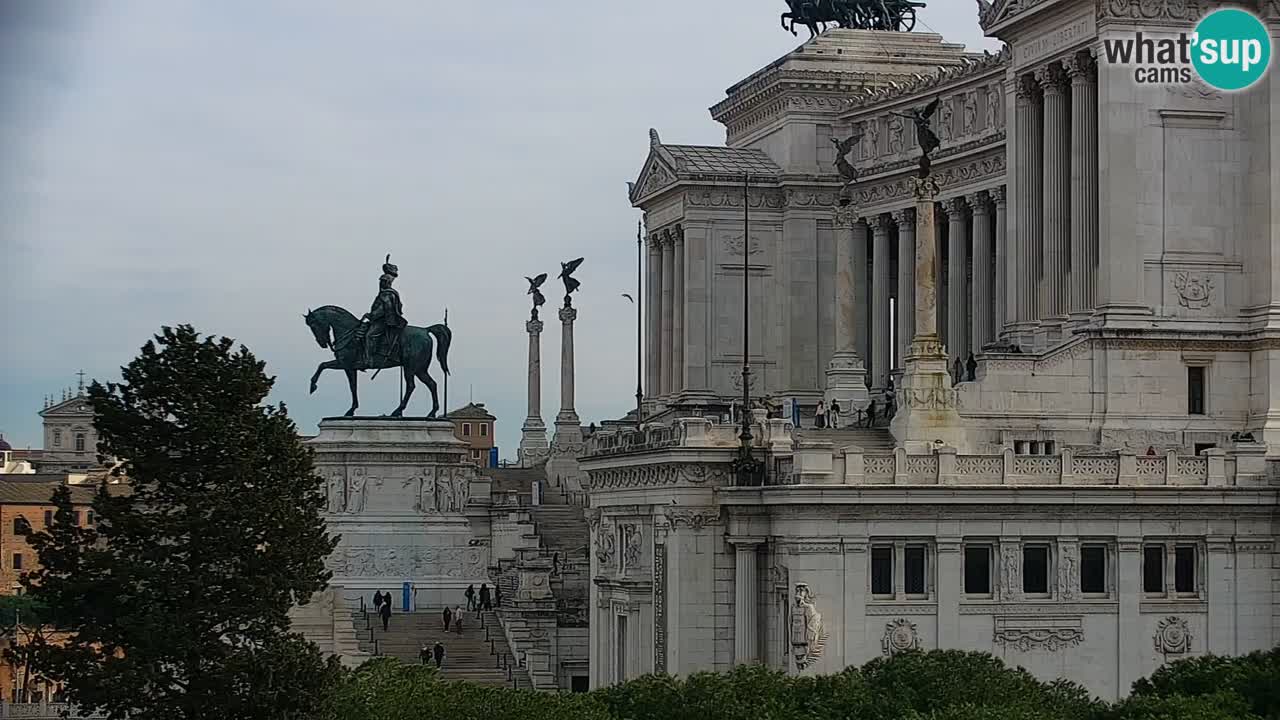 Rome Livecam – Vittoriano webcam – Autel de La Patrie